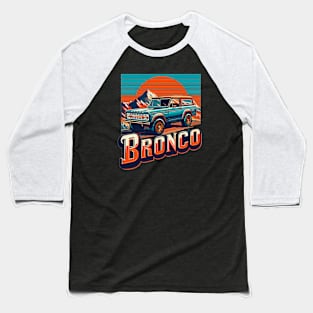 Ford Bronco Baseball T-Shirt